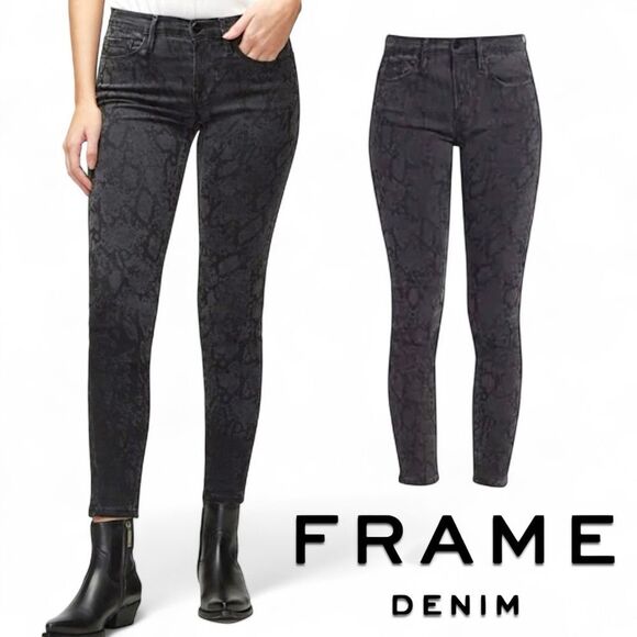 Frame Denim Le Skinny de Jeanne Jeans - Picture 1 of 16